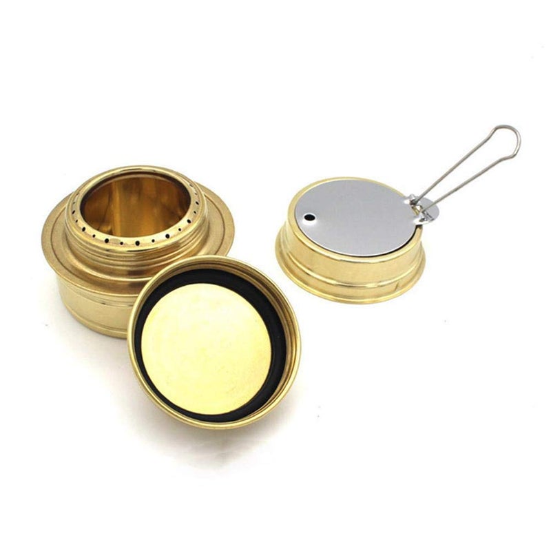Keweis Portable Outdoor Mini Alcohol Stove Burner Ultralight Camping Cookware Set for Outdoor Camping, Hiking, Backpacking, Picnic - Image 3
